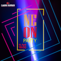 Neon Party in Casino Sopron!